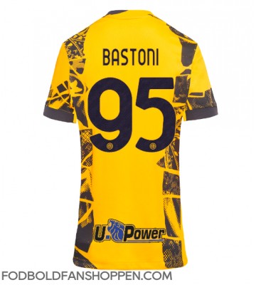 Inter Milan Alessandro Bastoni #95 Tredjetrøje Dame 2024-25 Kortærmet